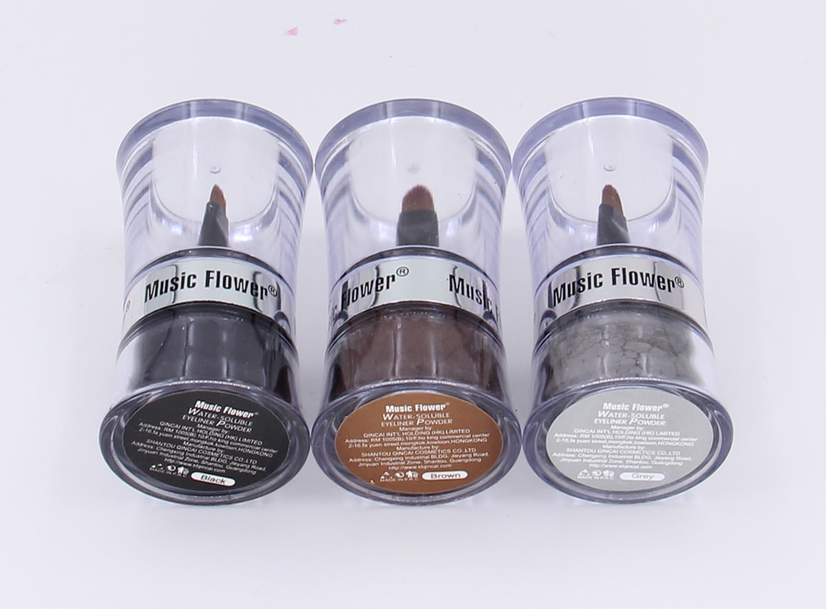 MUSIC FLOWER WATER SOLUBLE EYELINER POWDER M3019