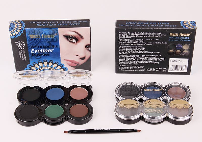 MUSIC FLOWER WATER SOLUBLE EYELINER POWDER M3080