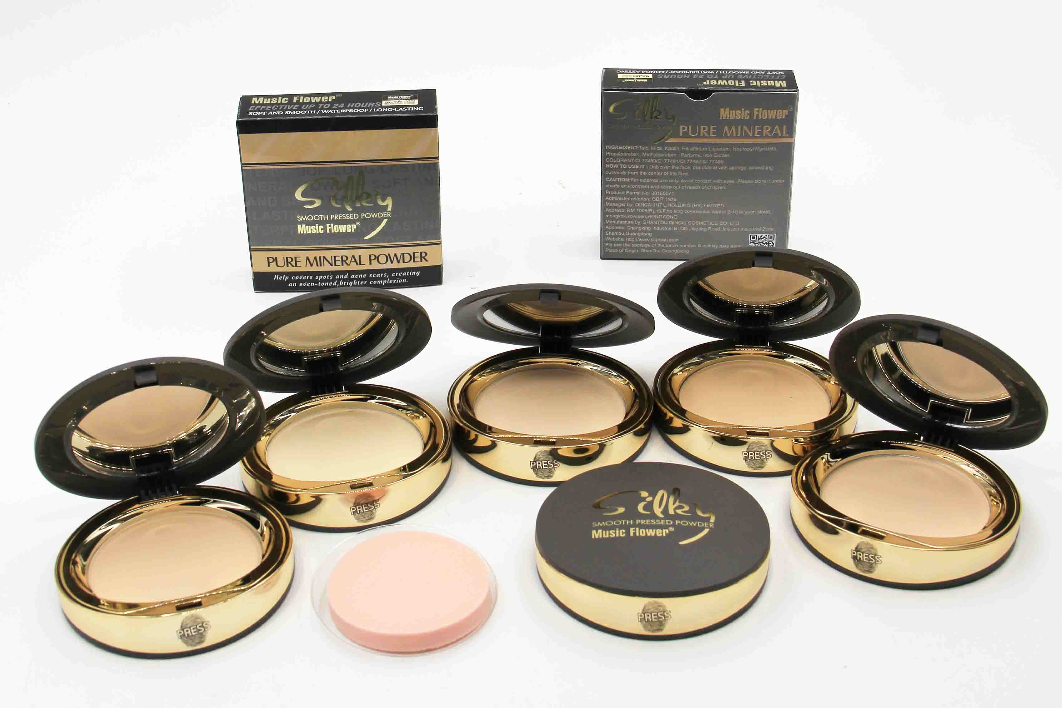 MUSIC FLOWER PRESSED POWDER M5002