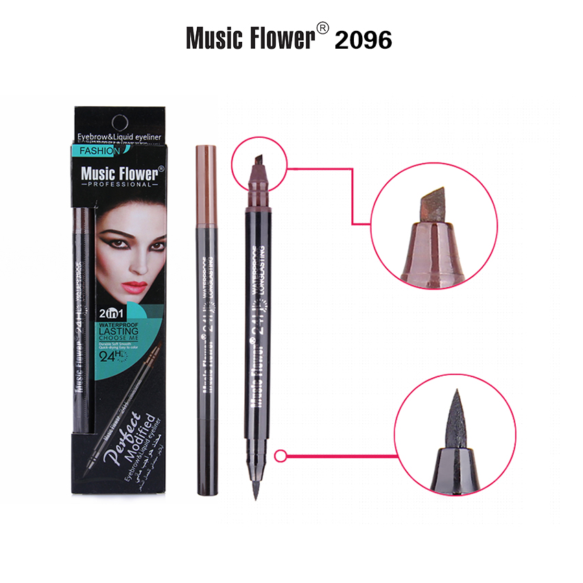 MUSIC FLOWER EYEBROW & LIQUID EYELINER M2096