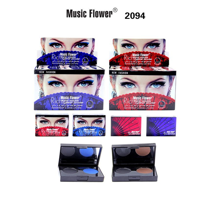 MUSIC FLOWER WATER SOLUBLE EYELINER POWDER M2094