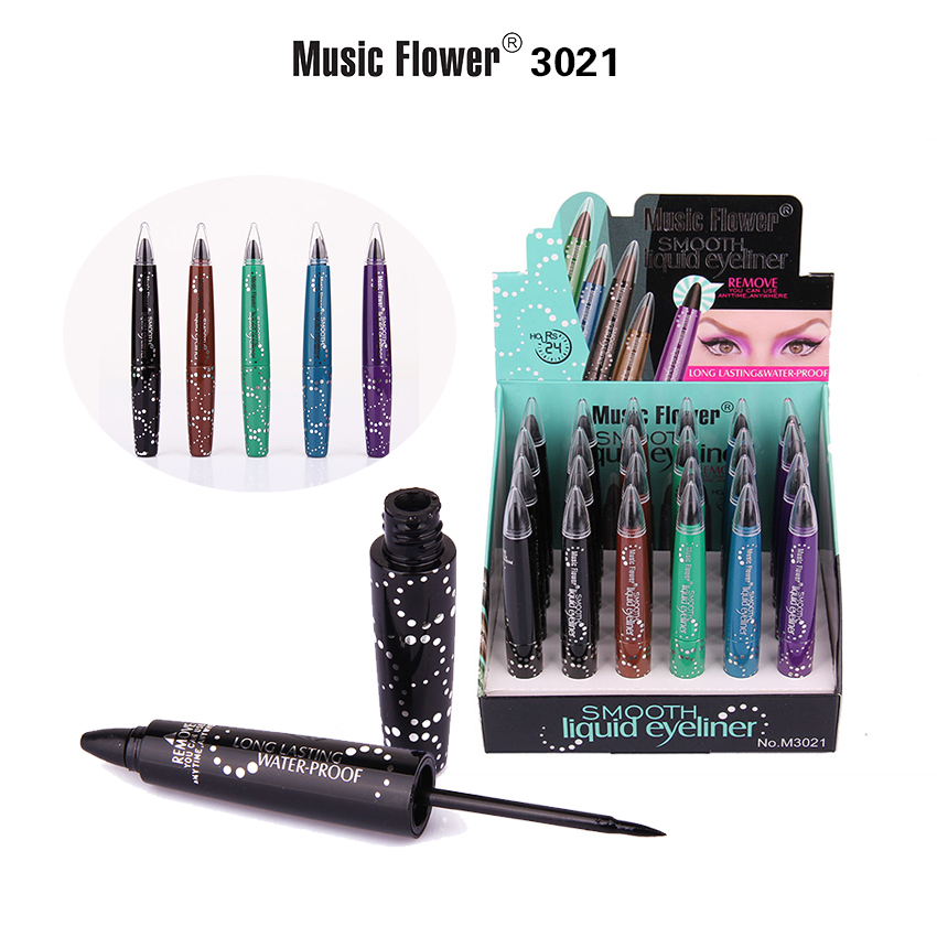 MUSIC FLOWER EYELINER LIQUID M3021