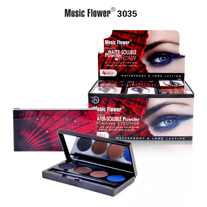 MUSIC FLOWER WATER SOLUBLE EYELINER POWDER M3035