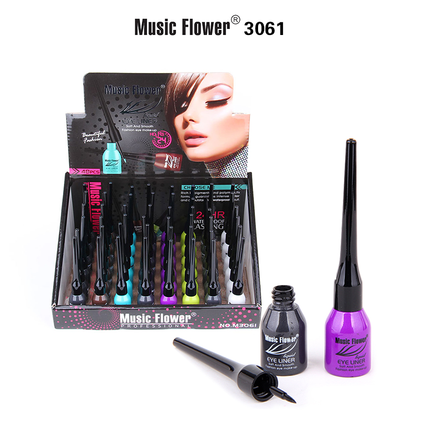 MUSIC FLOWER EYELINER LIQUID M3061