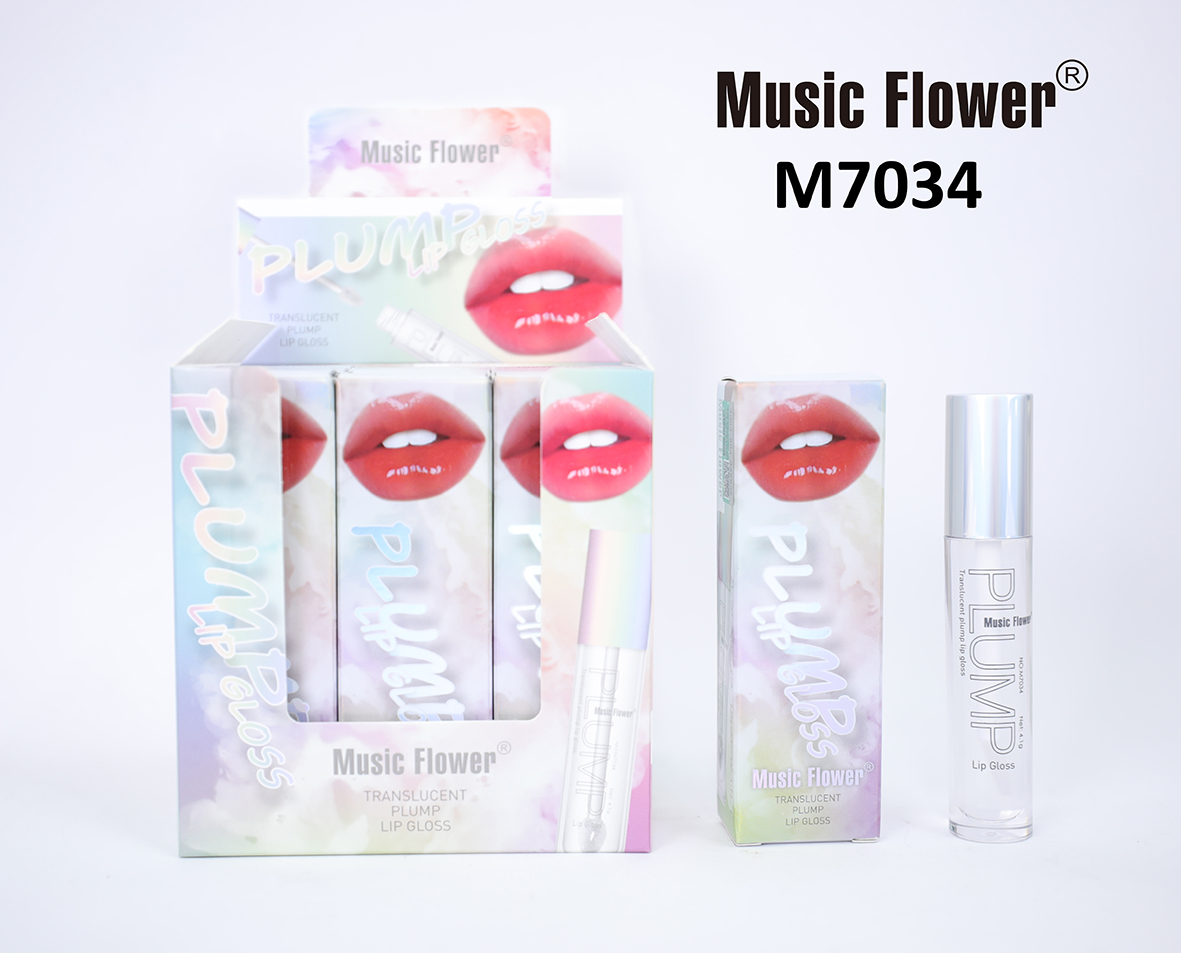  MUSIC FLOWER PLUMP LIP GLOSS M7034